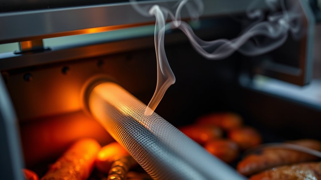 optimal smoke tube placement