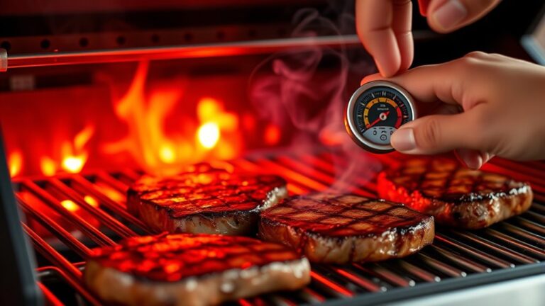 optimal steak grilling temperature