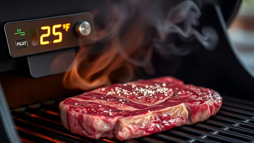 optimal temperature and smoke