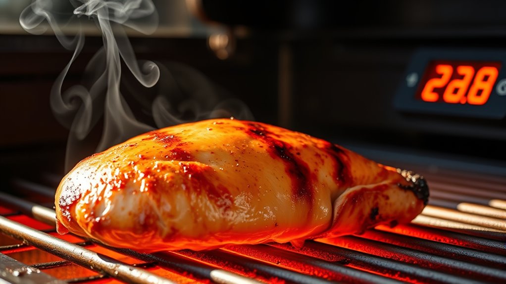 pellet grill chicken cooking times