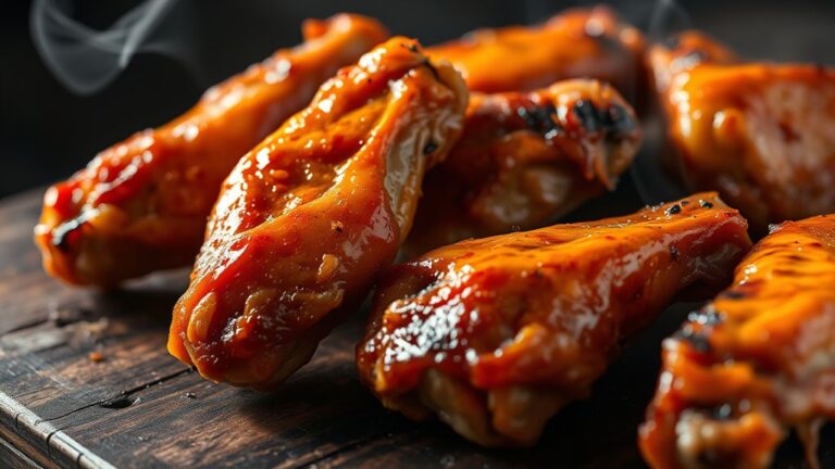 pellet grill chicken wing cooking
