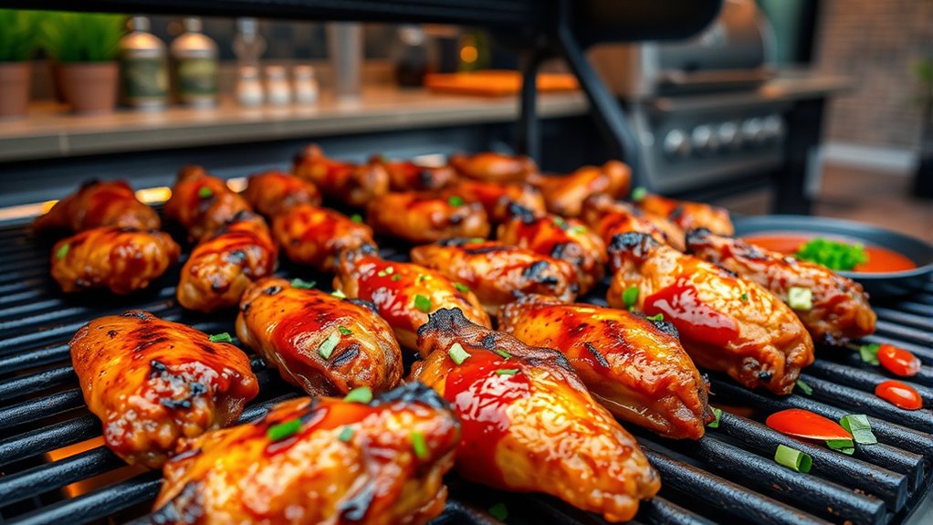 pellet grill chicken wings