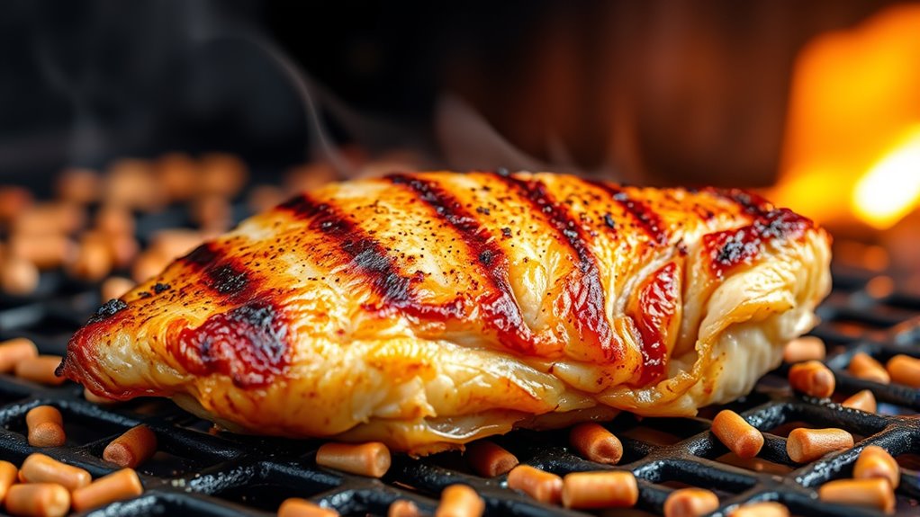 pellet grill cooking time