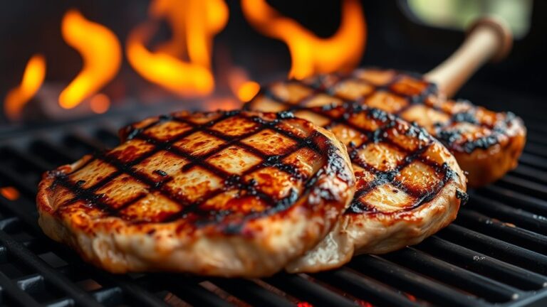 pellet grill pork chop