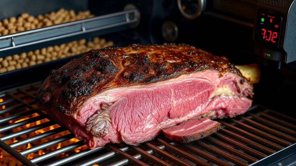 pellet grill prime rib cooking time