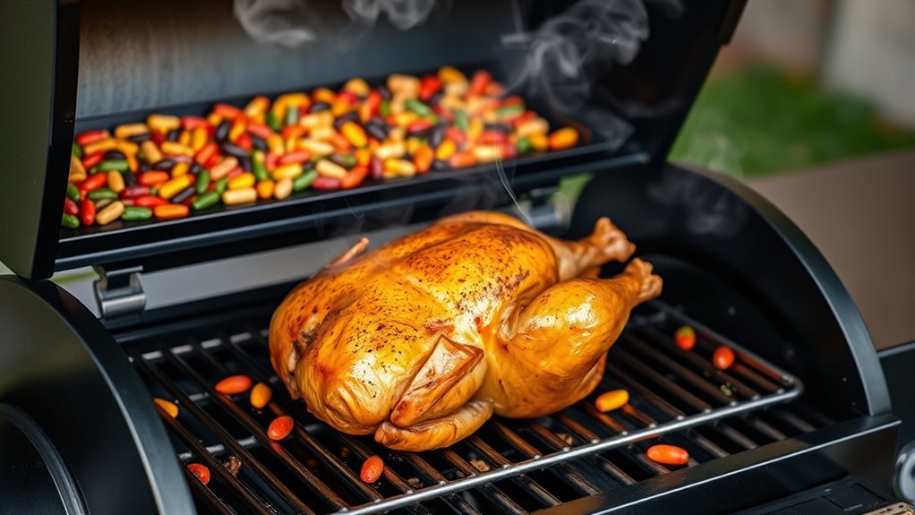 pellet selection and temperature