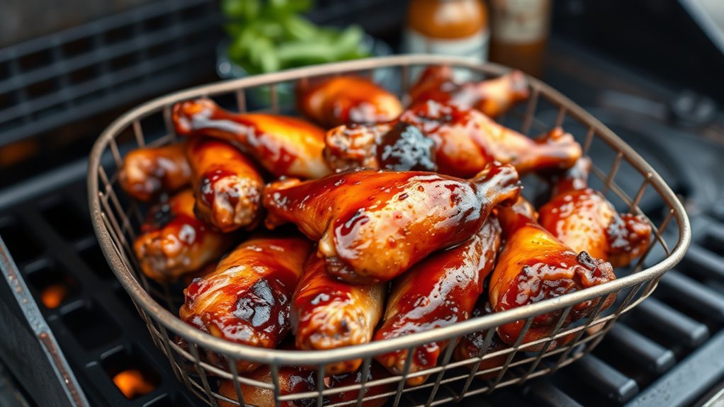 perfect grilled chicken wings