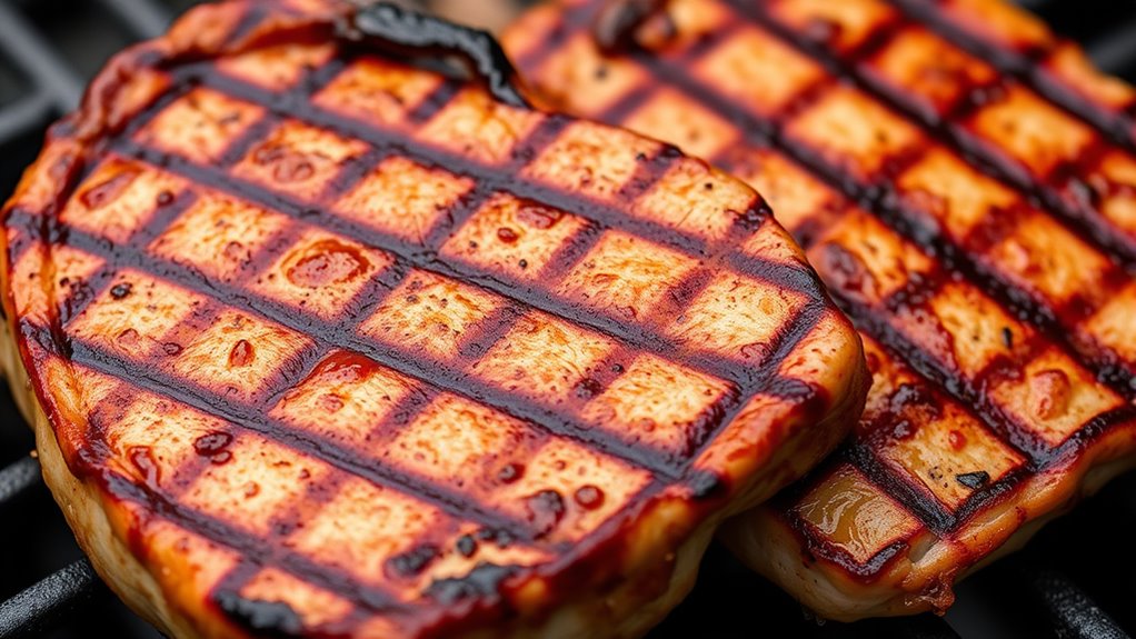 perfect sear with grill marks