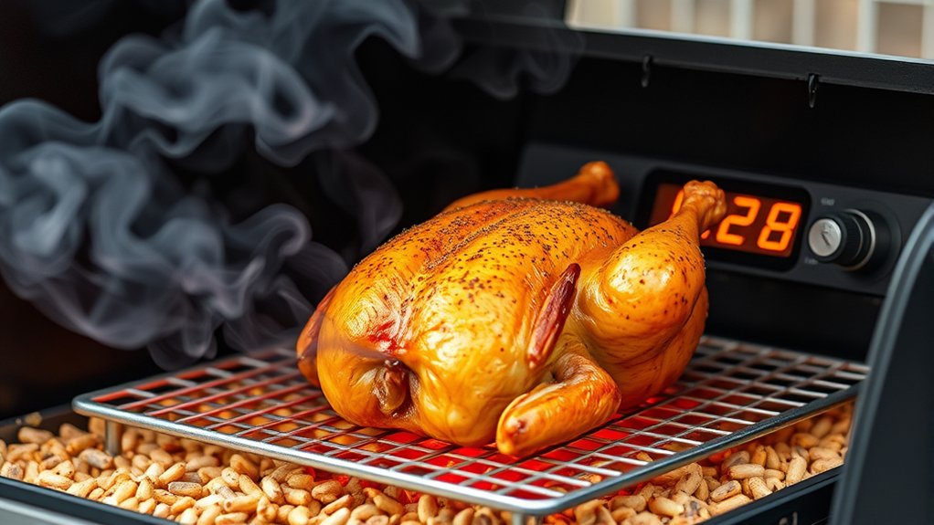 perfect smoked chicken results