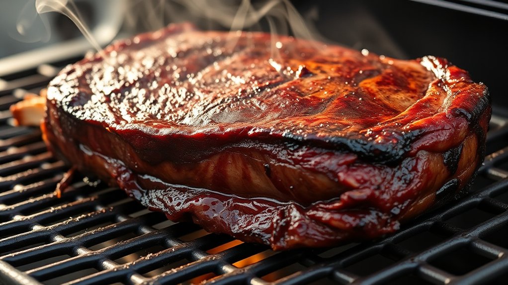 perfect smoky crust flavor
