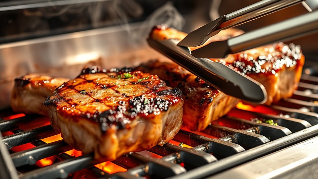 perfectly grilled juicy lamb