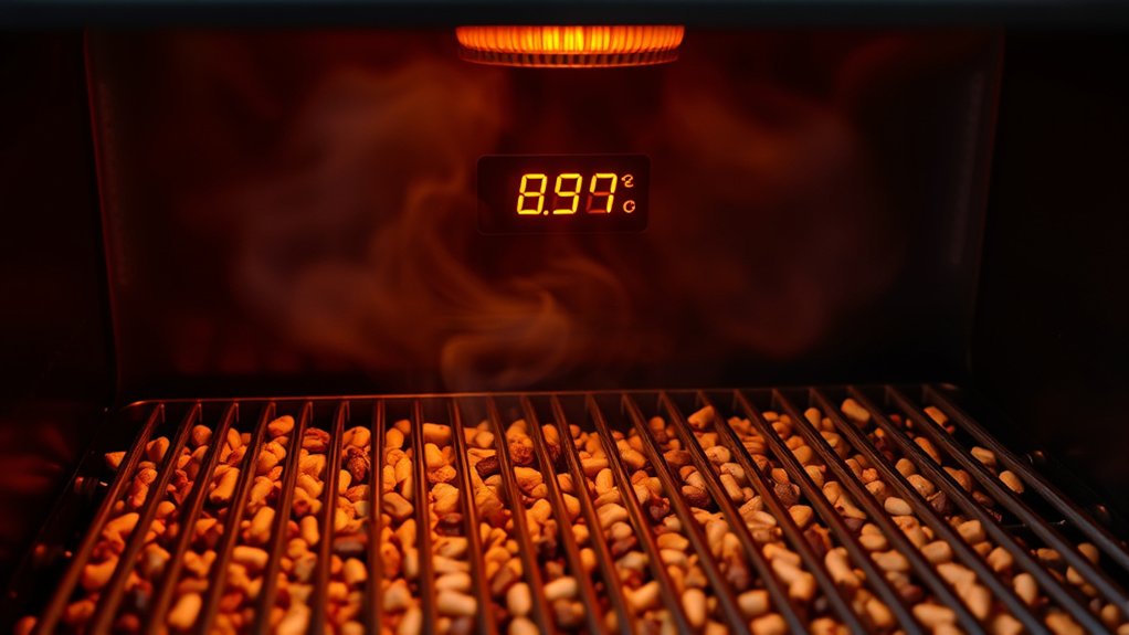 precise pellet grill temperature