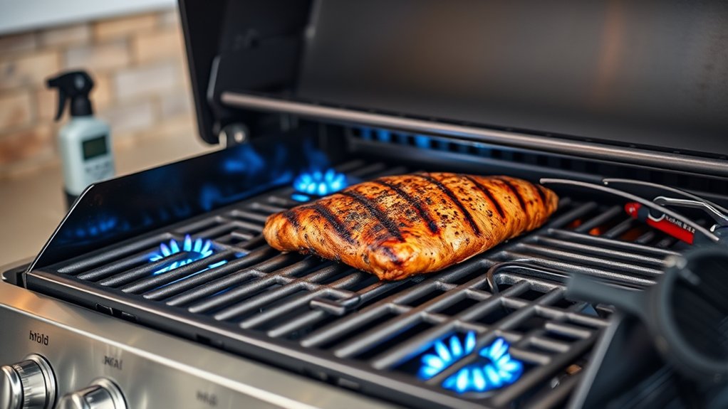 preheat clean control heat