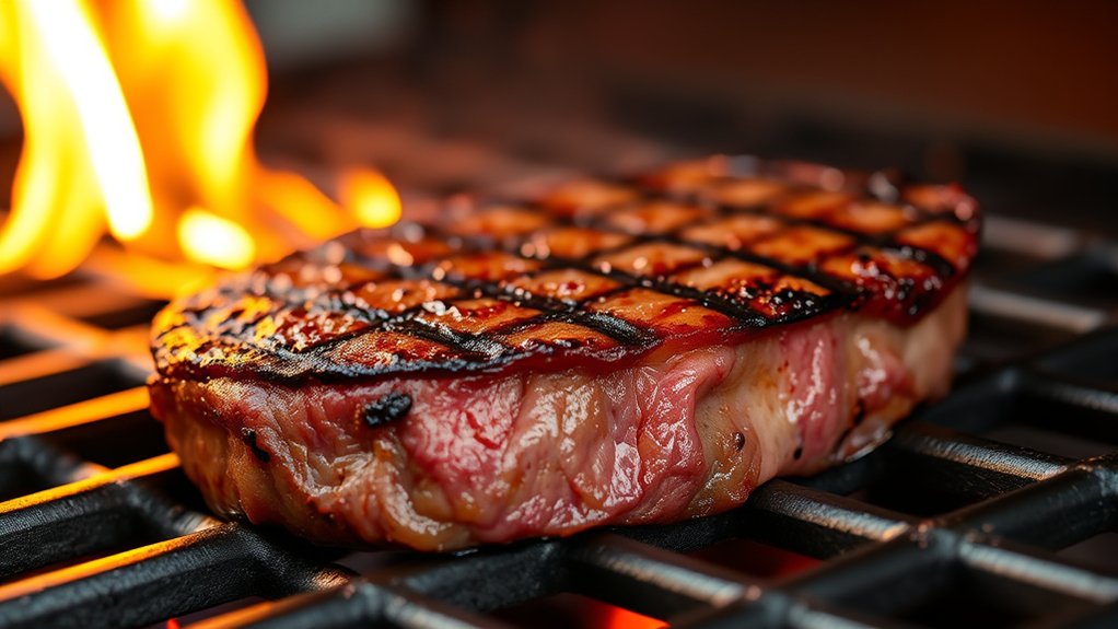 preheat grill dry sear