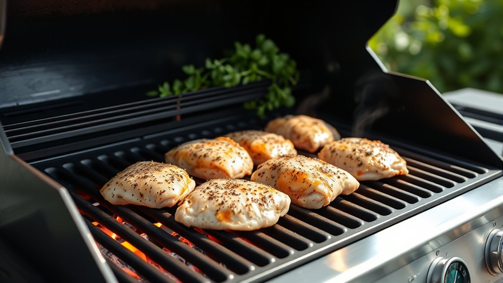 preheat grill for perfect chicken