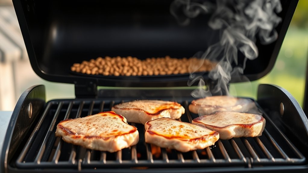 prepare grill and marinade