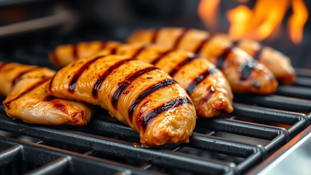 prepare marinate preheat handle