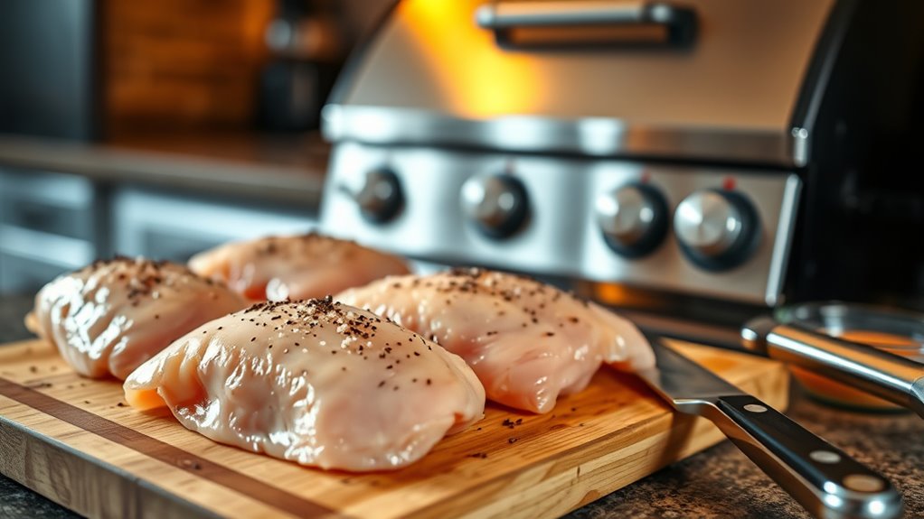 prepare marinate season dry