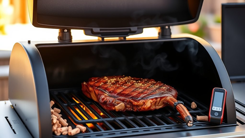 prepare season preheat sear