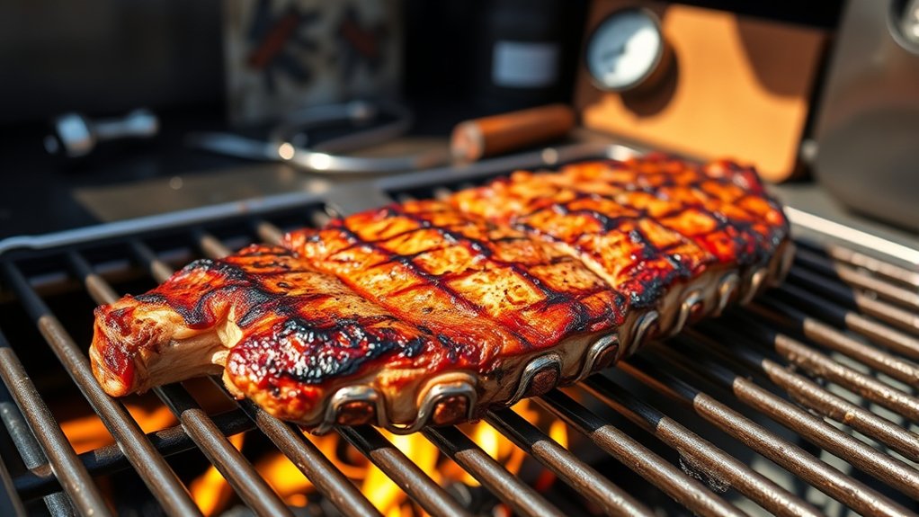 proper grilling and timing