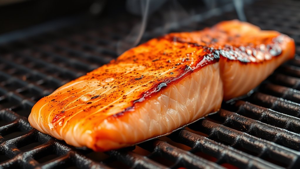 proper salmon grilling times