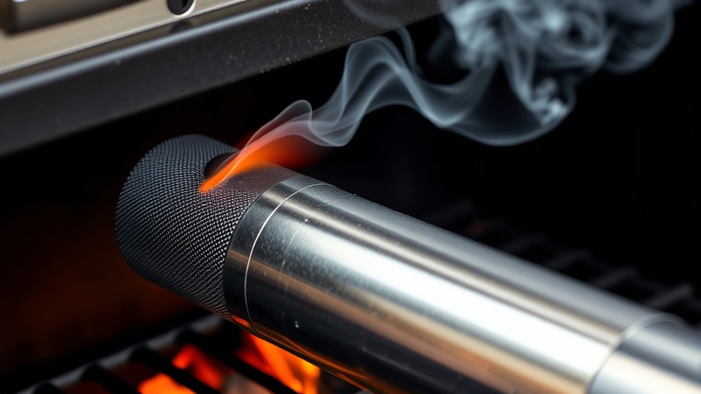 properly ignite and position