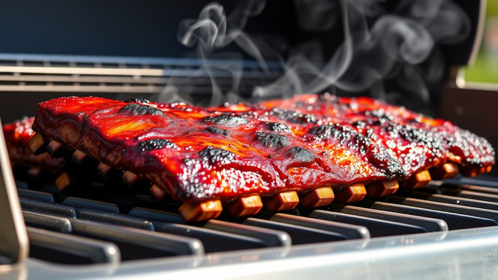 quick gas grill rib recipe