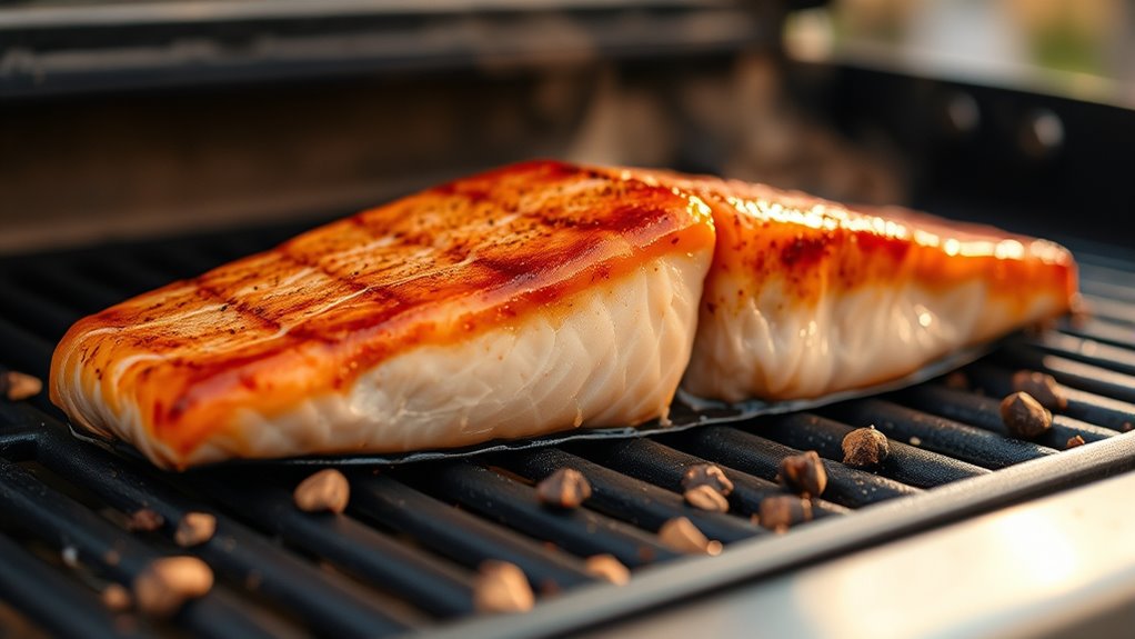 salmon pellet grill timing
