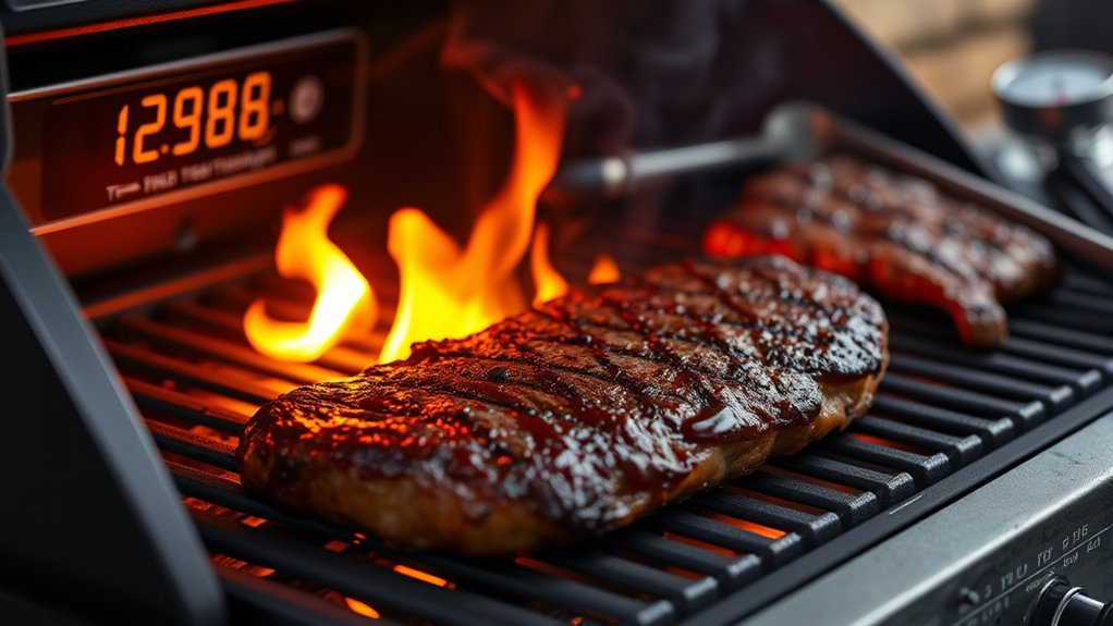 sear hot cook even