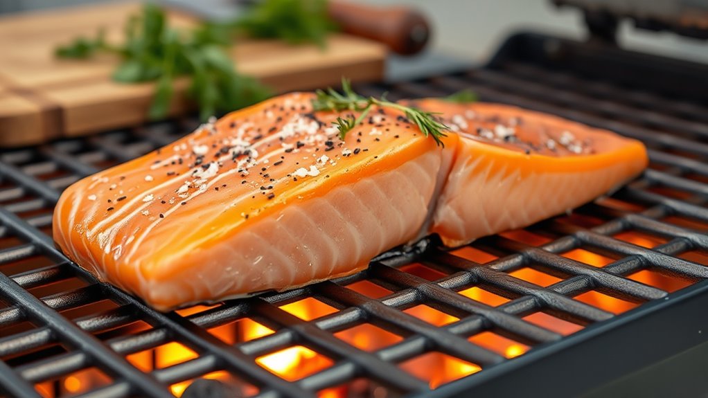 select fresh wild salmon