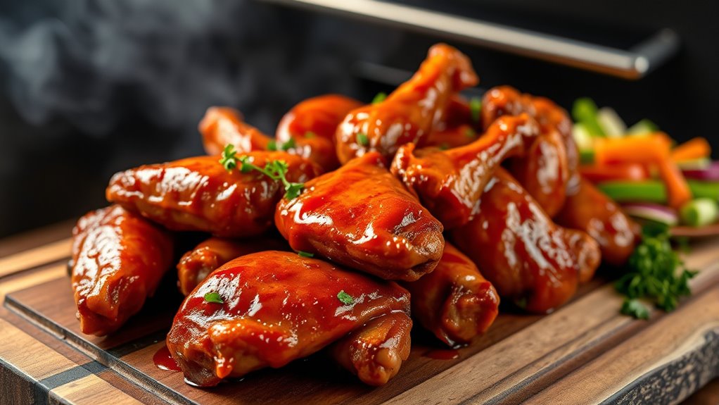 serve hot with dips