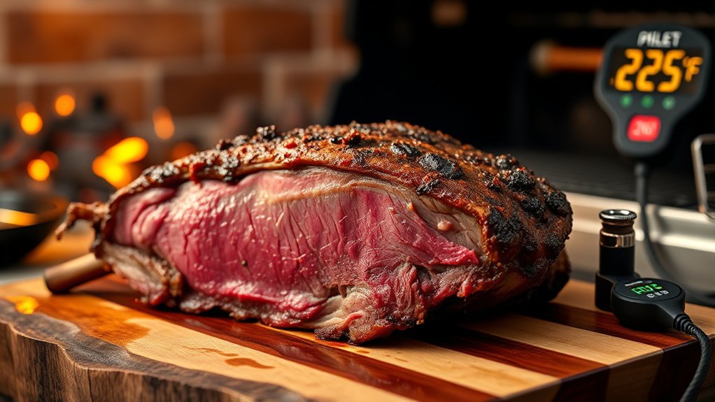 set grill at 225 f