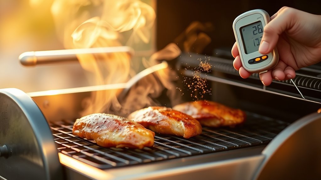 smoke chicken breast easily
