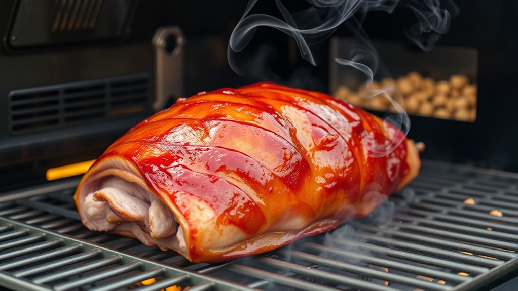 smoke ham for 20 30 minutes