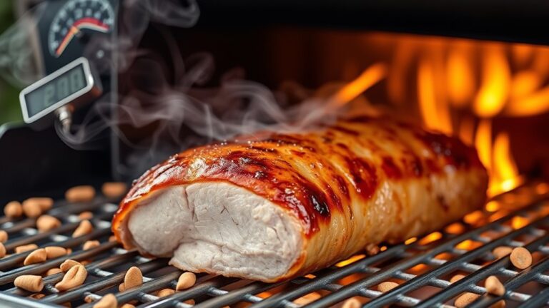 smoke pork tenderloin steps