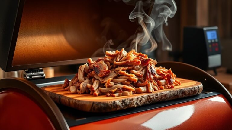 smoke pulled pork easily