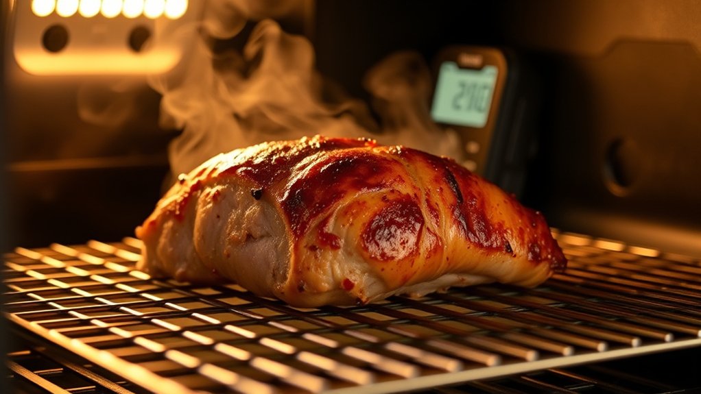 smoke temperature rest juicy