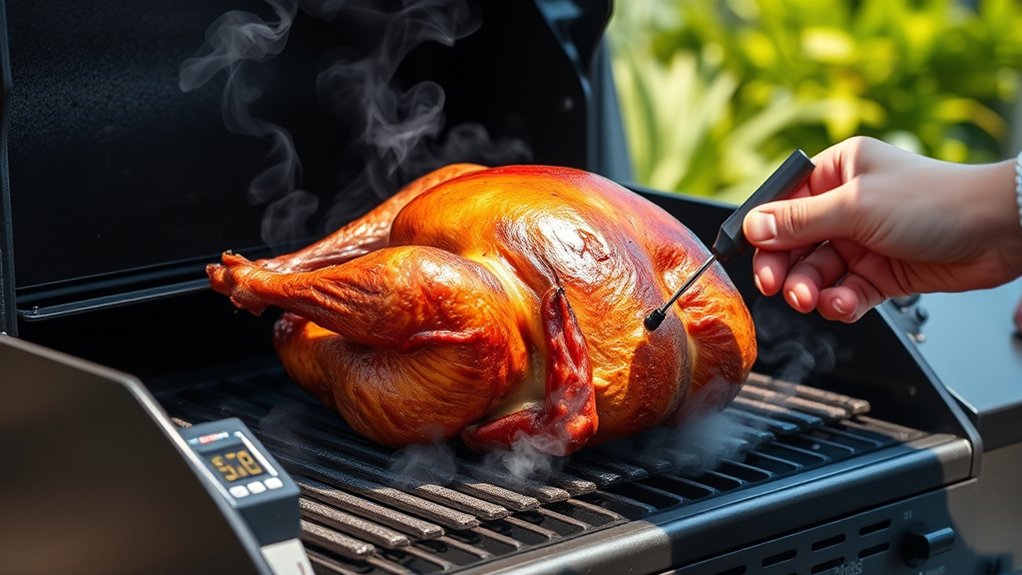 smoke turkey at 225 f