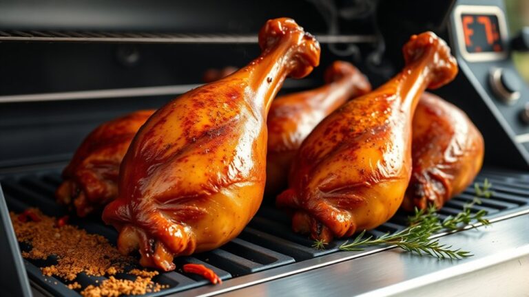 smoke turkey legs easily