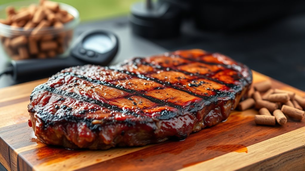 smoked steak grilling steps