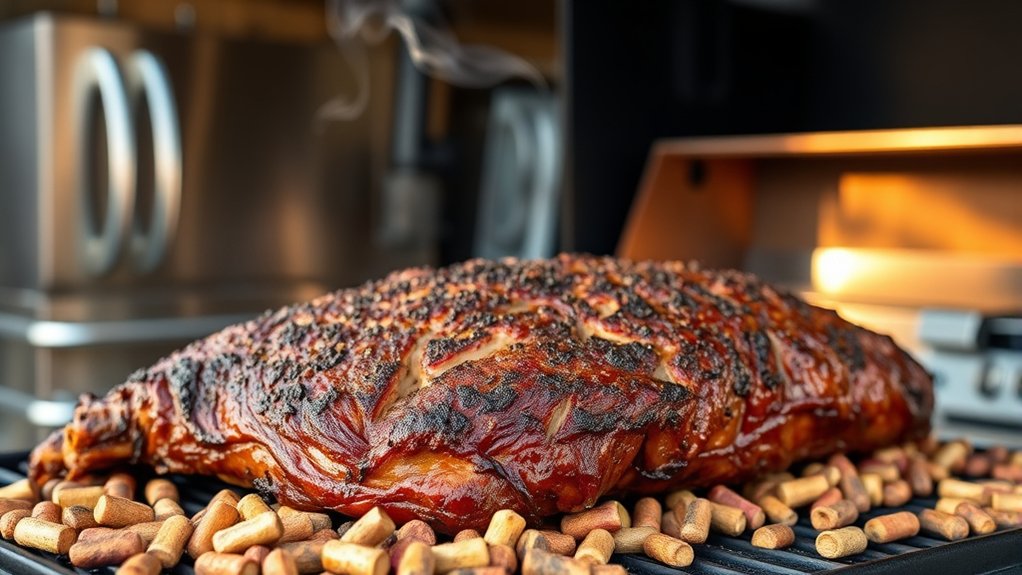 smoking beef brisket steps