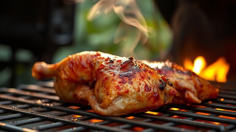smoking chicken on pellet grill