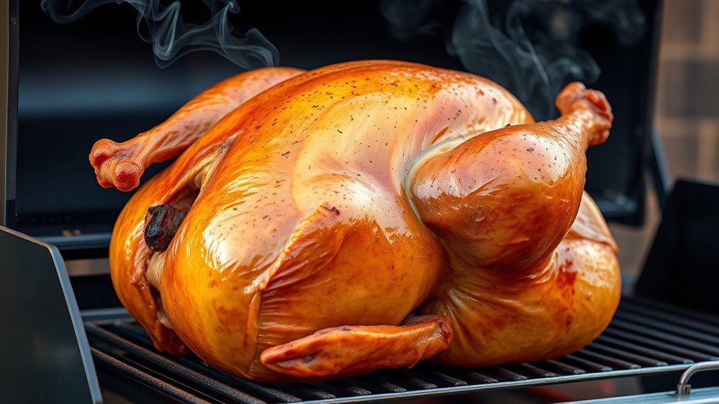 smoking time for turkey
