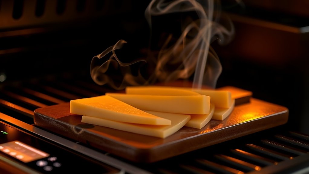 smoky layered cheese flavor