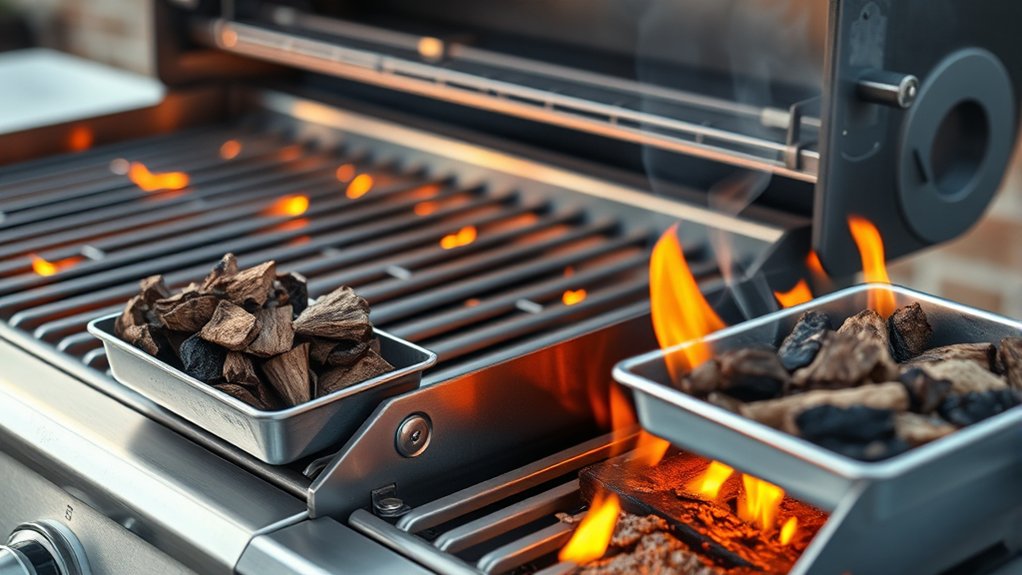 soak smoke grill flavor