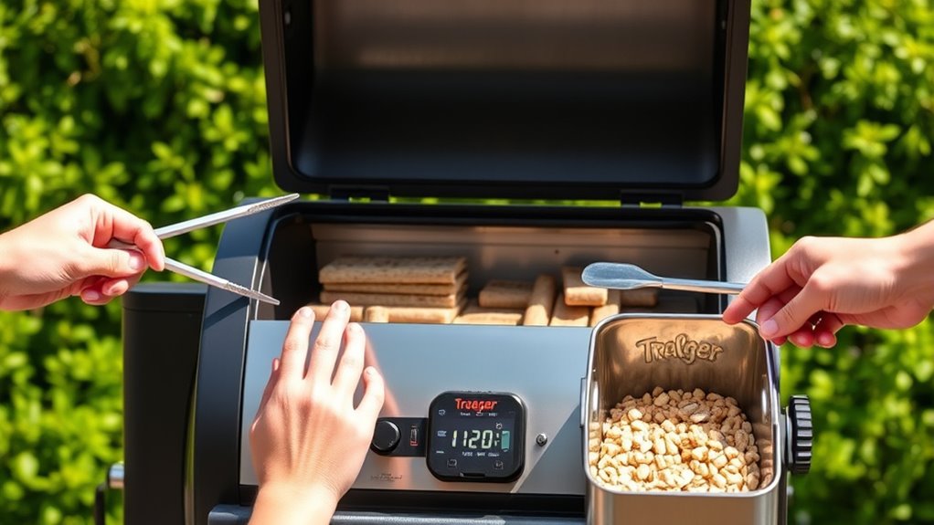 starting your pellet grill