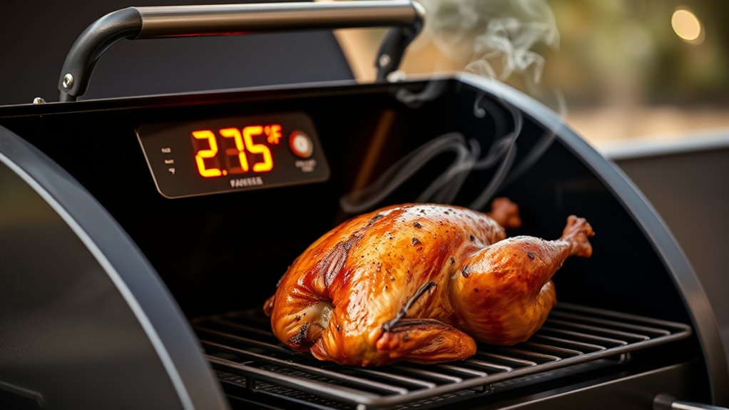 steady temperature for juicy turkey