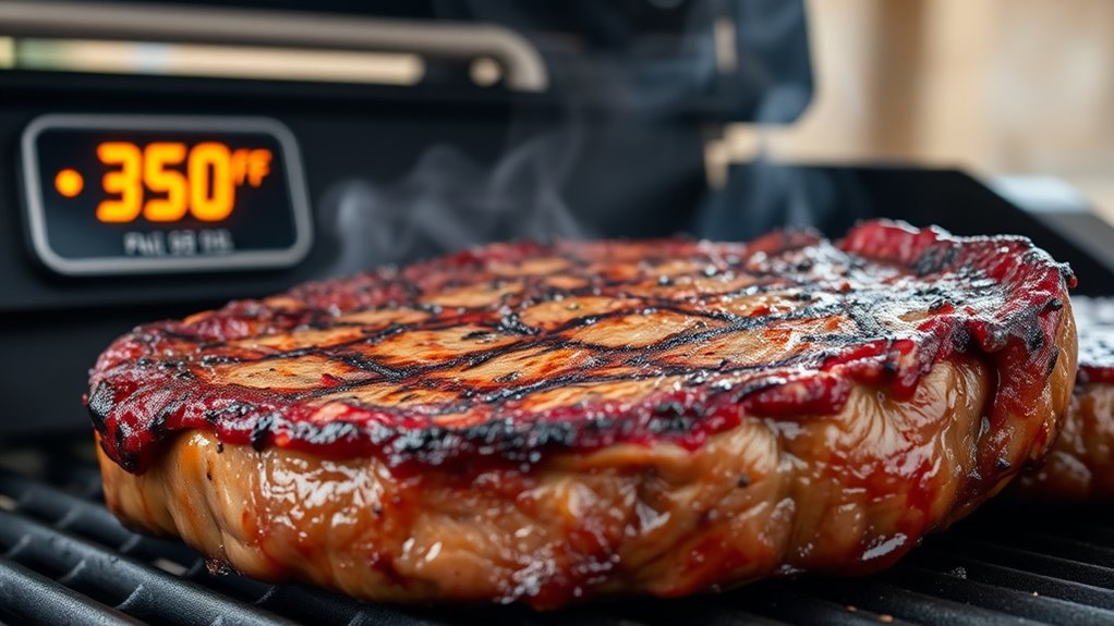 steak thickness influences cooking