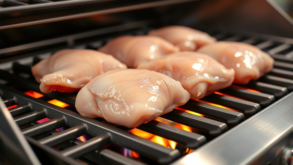 trim marinate handle carefully