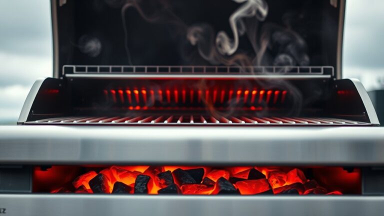 using charcoal in gas grill